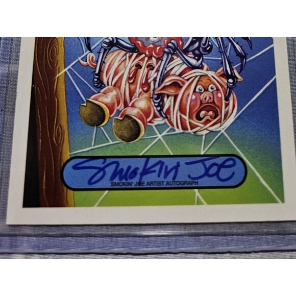 2022 GARBAGE PAIL KIDS BOOK WORMS ARTIST AUTOGTRAPH CARD 23 SHADY CHARLOTTE by S - Picture 3 of 3